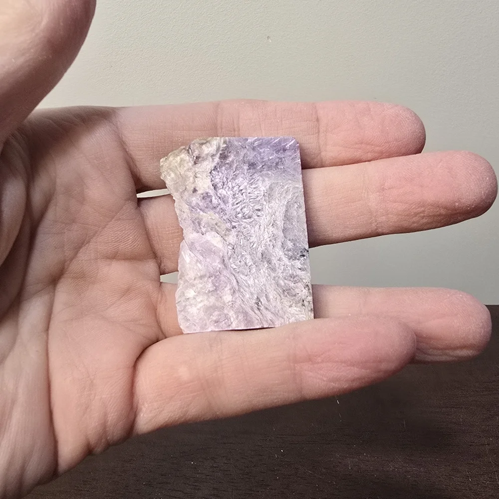 Charoite Crystal Slab #B - Picture 6 of 7